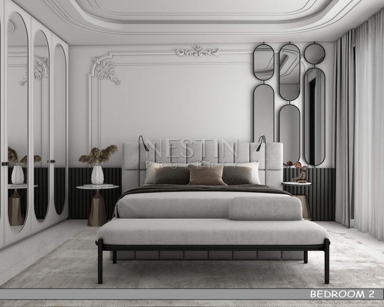 Элитный ЖК премиум класса на стадии строительства в районе Каргыджак фото 50