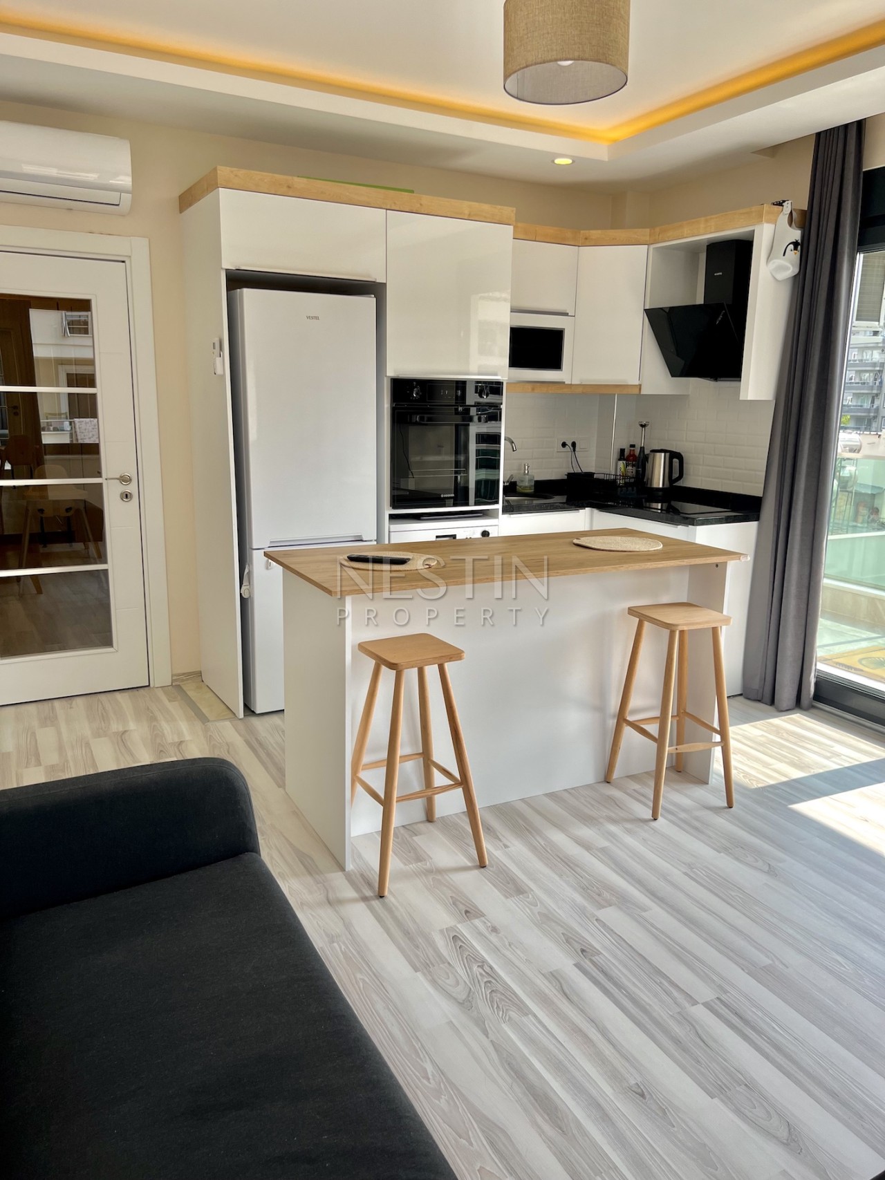 Квартира 1+1 в районе Тосмур в 600 м от Средиземного моря фото 4