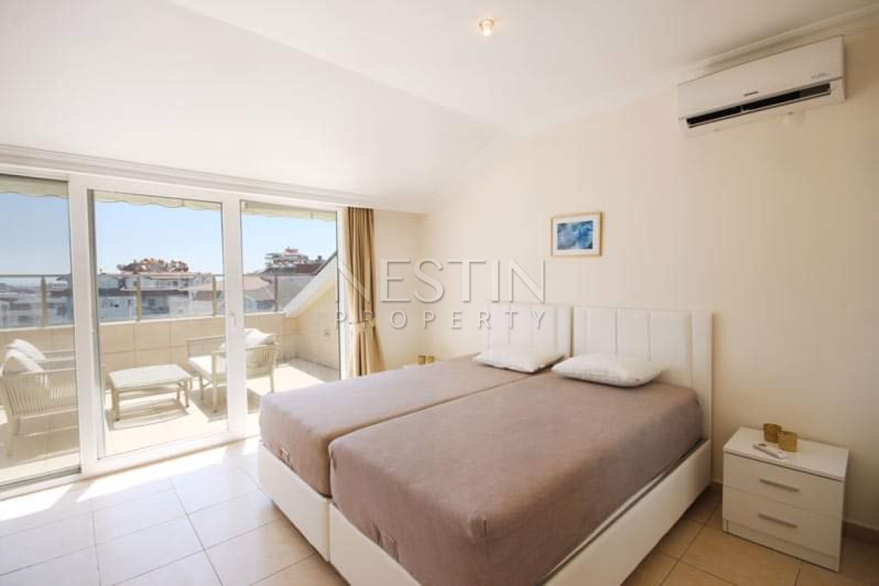 Квартира дуплекс 3+1 в районе Оба в 1500 м от Средиземного моря фото 11