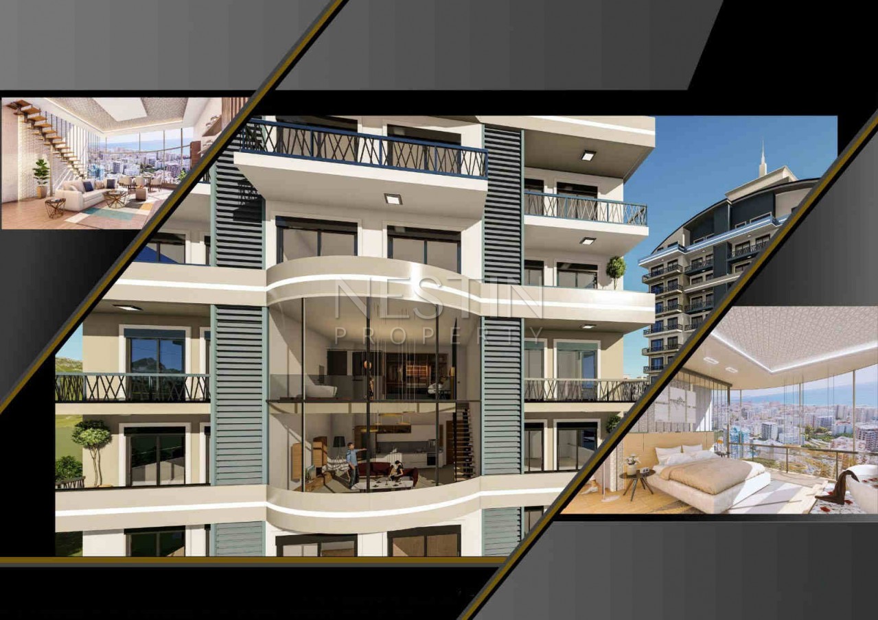 Квартира 1+1 в роскошном комплексе на стадии строительства в Махмутларе фото 8