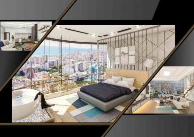 Квартира 1+1 в роскошном комплексе на стадии строительства в Махмутларе фото 14