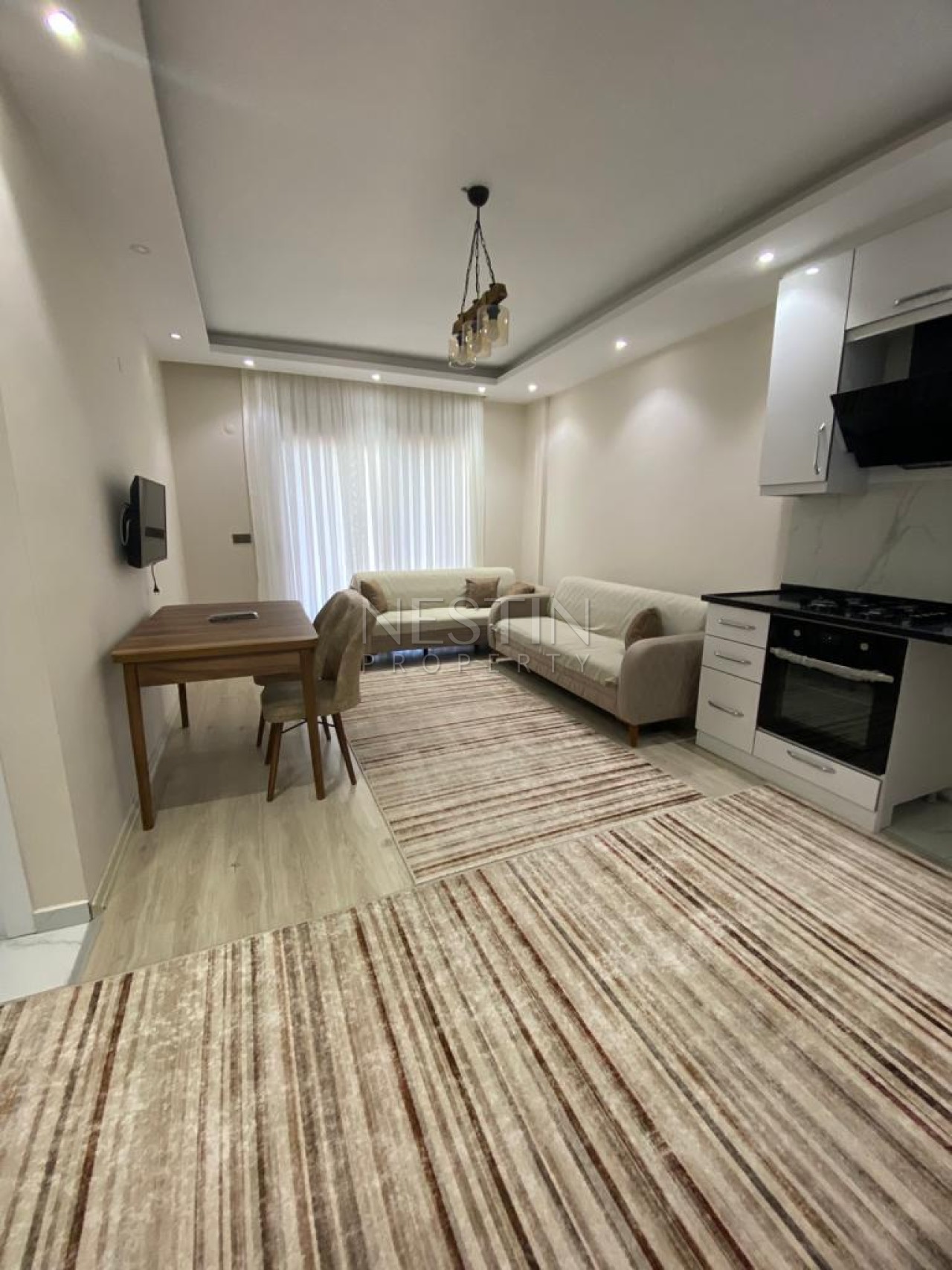 Квартира 1+1 в городе Газипаша с видом на горы фото 5