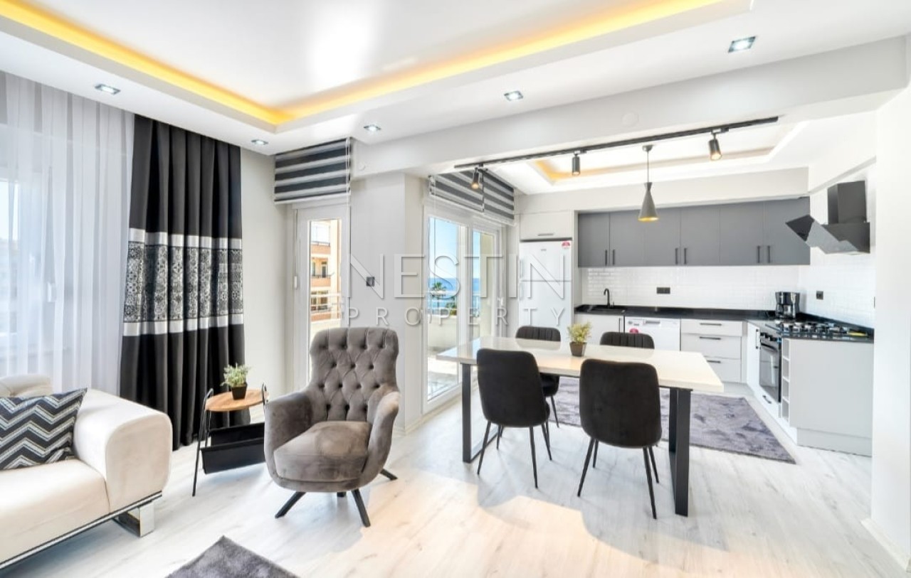 Квартира 3+1 в районе Махмутлар на первой береговой линии фото 2