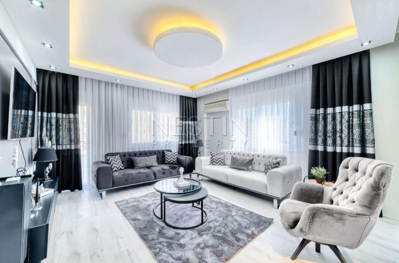 Квартира 3+1 в районе Махмутлар на первой береговой линии фото 3