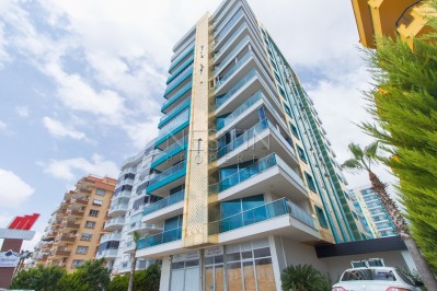 Квартира 1+1 с прямым видом на Средиземное море в Махмутларе фото 2