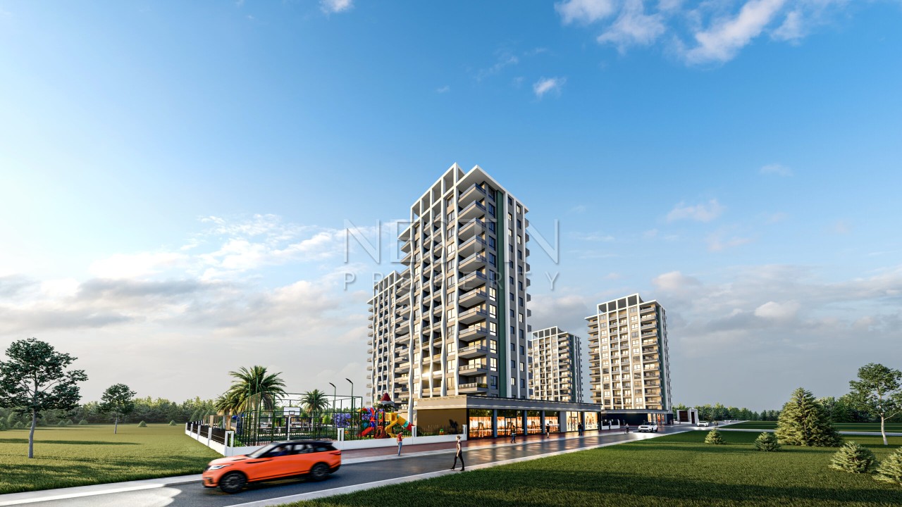 Новый ЖК на стадии строительства в городе Мерсин в 400 м от Средиземного моря фото 4