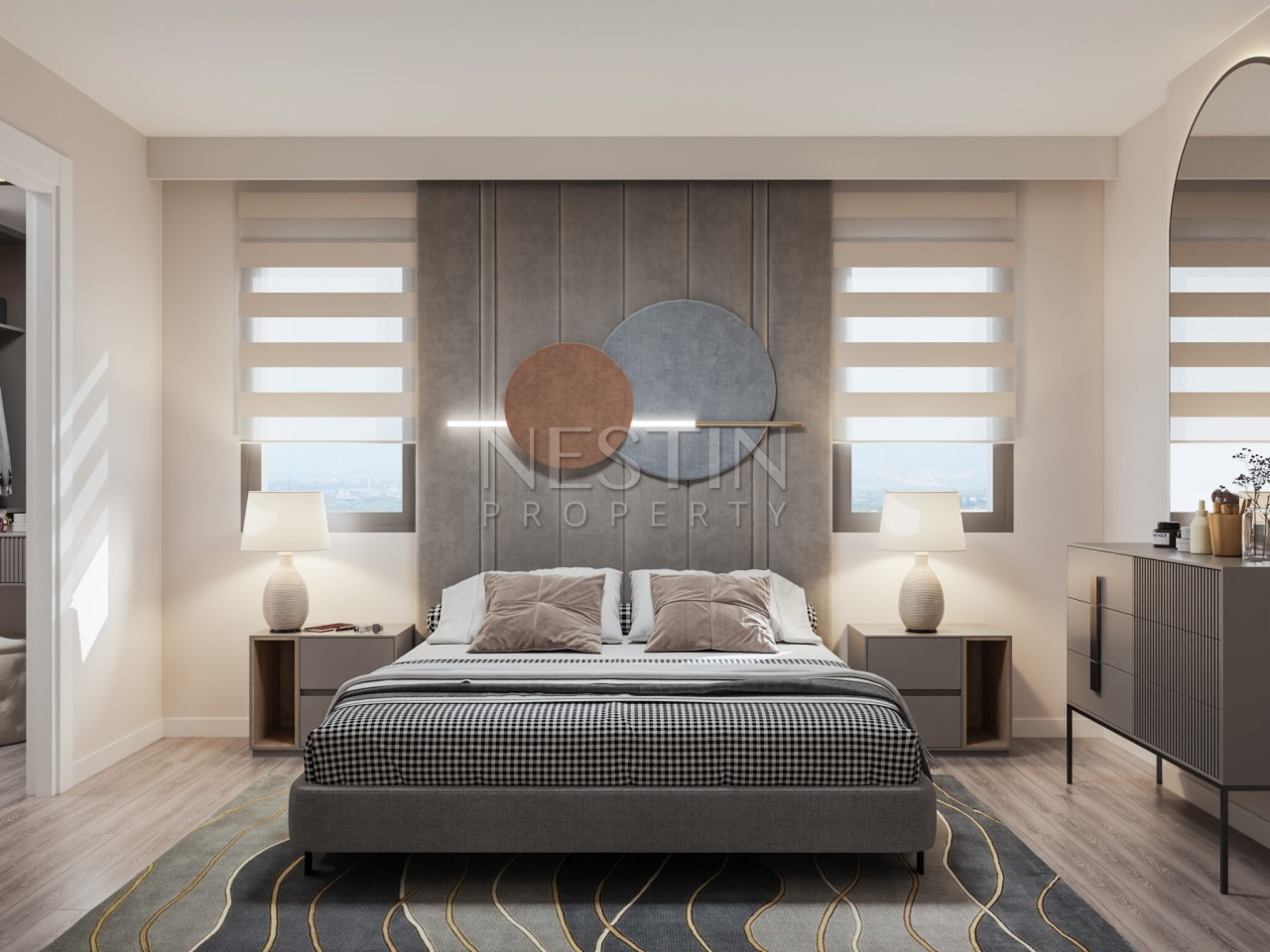 Новый ЖК на стадии строительства в городе Мерсин в 400 м от Средиземного моря фото 35