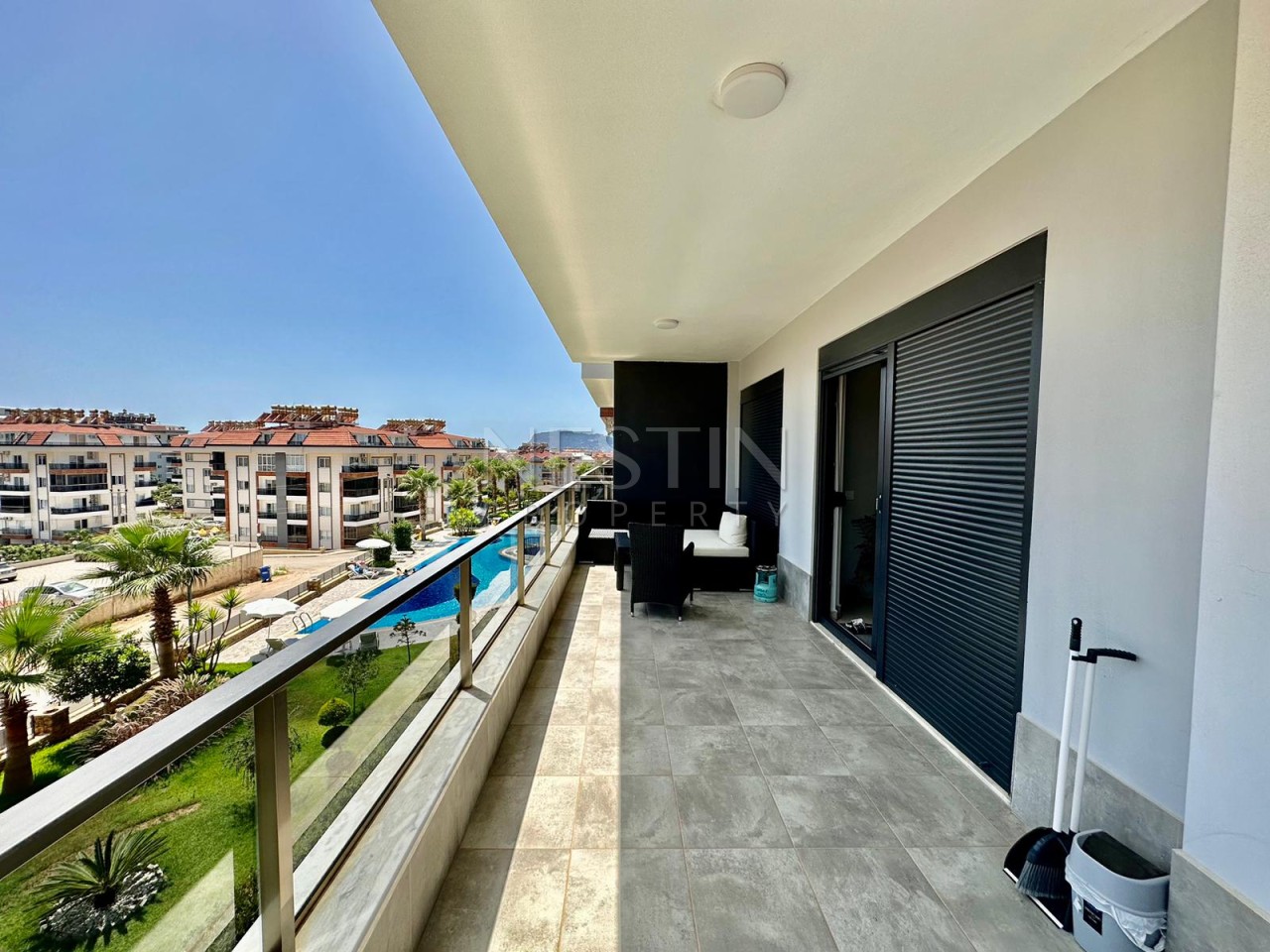 Квартира 1+1 в районе Оба в 1000 м от Средиземного моря фото 12