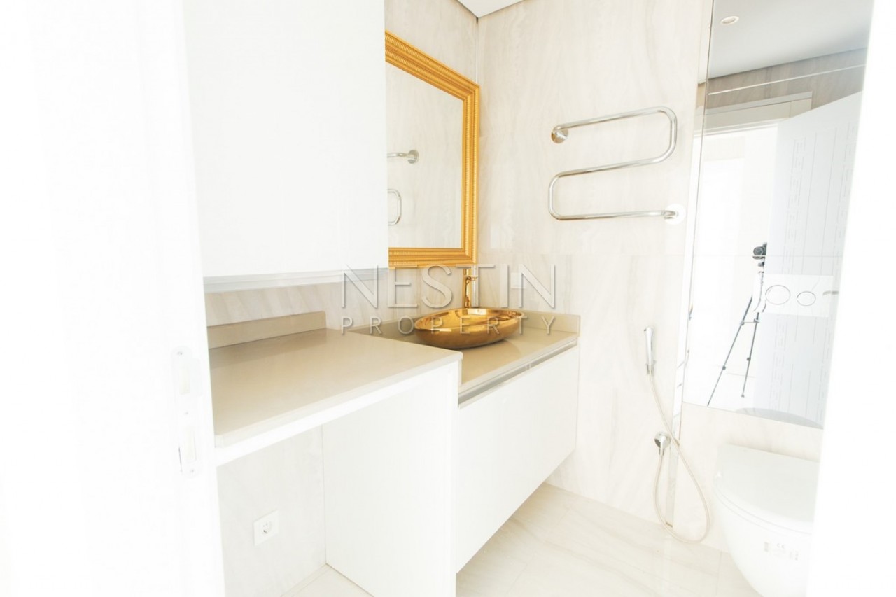 Квартира 1+1 с прямым видом на Средиземное море в Махмутларе фото 25