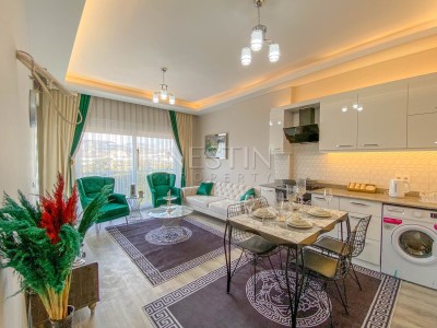Квартира 1+1 в районе Демирташ в 800 м от Средиземного моря фото 4