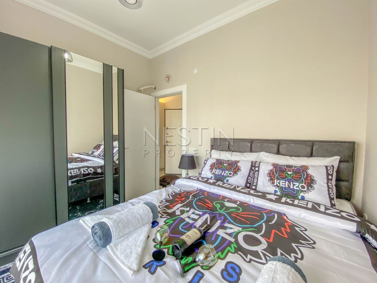 Квартира 1+1 в районе Демирташ в 800 м от Средиземного моря фото 8