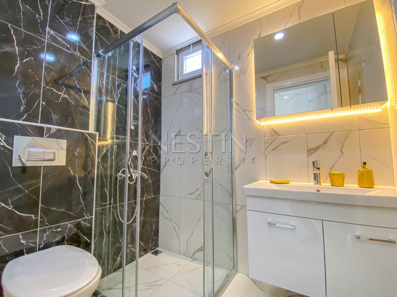 Квартира 1+1 в районе Демирташ в 800 м от Средиземного моря фото 12