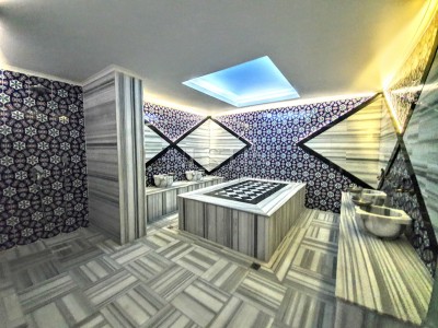 Большая квартира 2+1 с видом на горы в комплексе Люкс фото 12