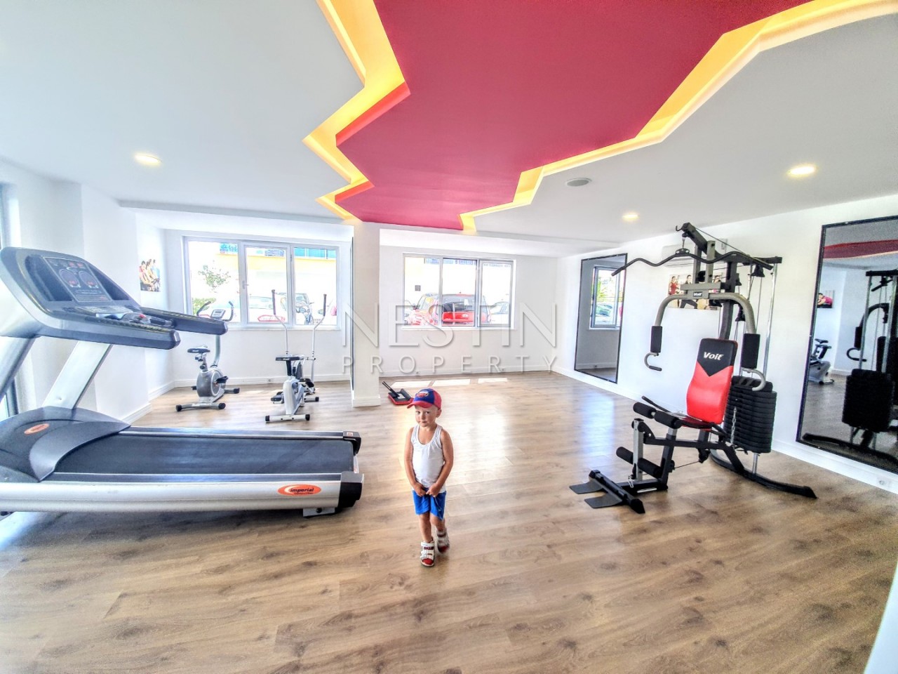 Большая квартира 2+1 с видом на горы в комплексе Люкс фото 13