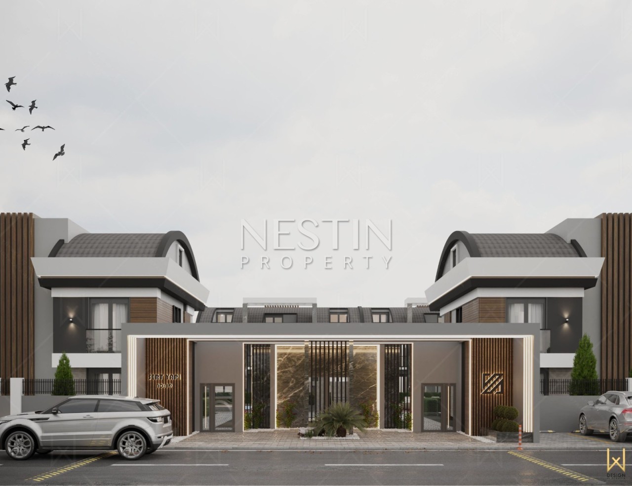 Жилой комплекс в городе Белек (Анталья) на стадии строительства фото 4