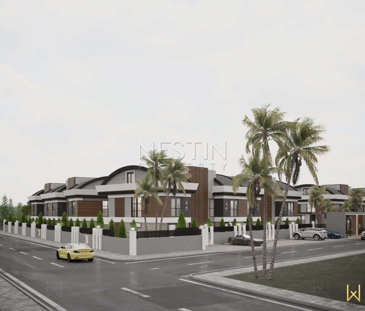 Жилой комплекс в городе Белек (Анталья) на стадии строительства фото 7