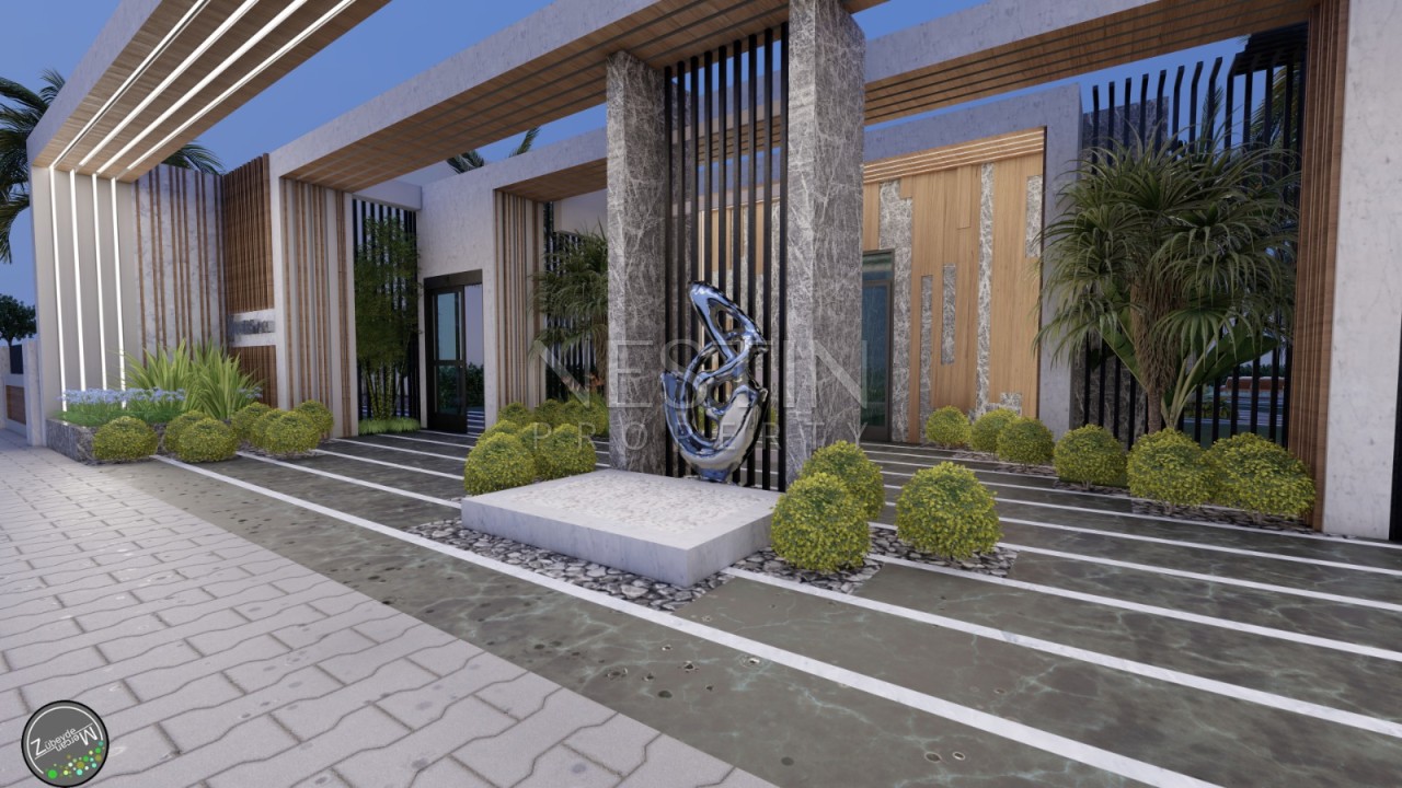 Жилой комплекс в городе Белек (Анталья) на стадии строительства фото 11