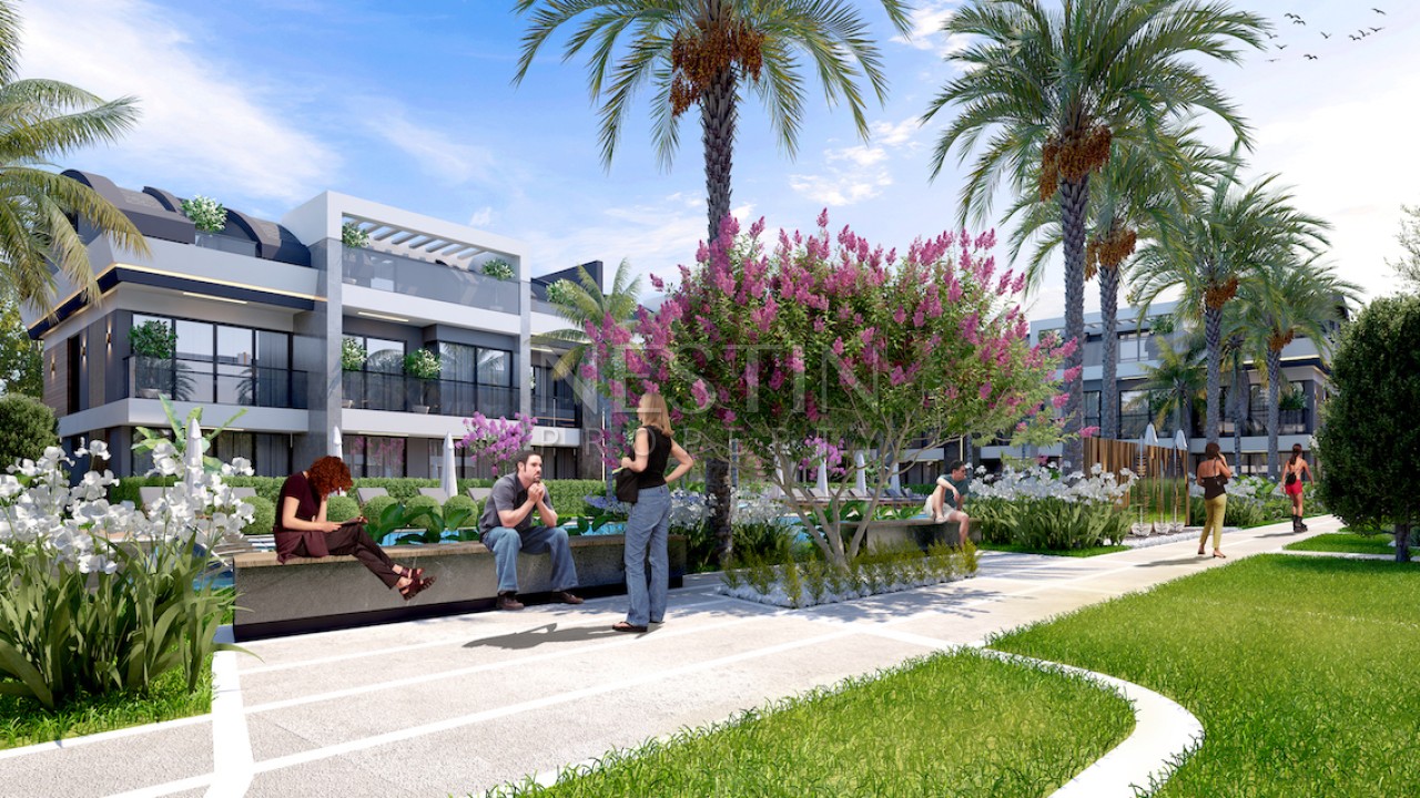 Жилой комплекс в городе Белек (Анталья) на стадии строительства фото 15