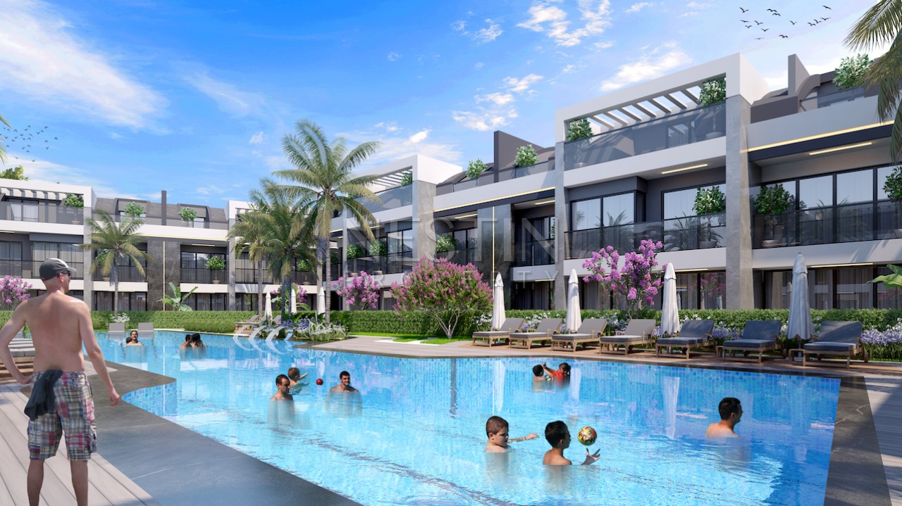 Жилой комплекс в городе Белек (Анталья) на стадии строительства фото 17