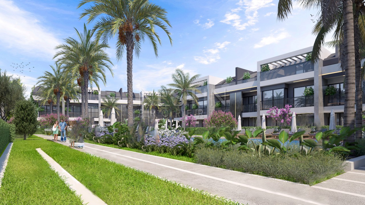 Жилой комплекс в городе Белек (Анталья) на стадии строительства фото 21