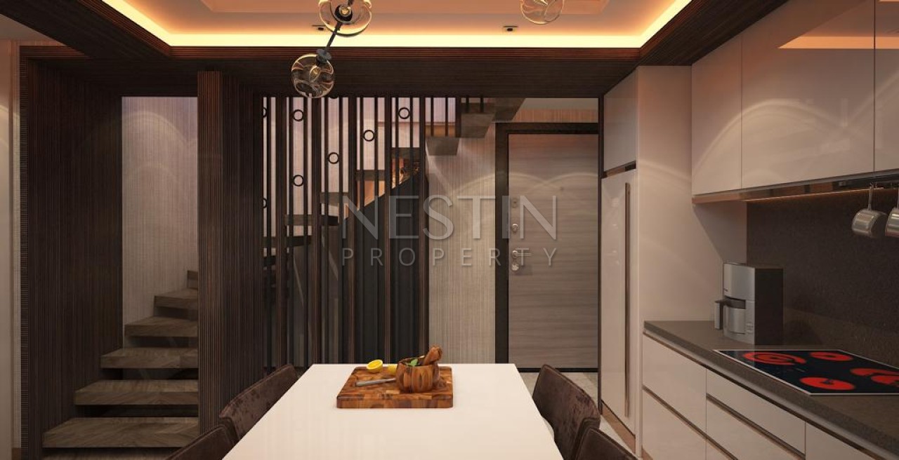 Жилой комплекс в городе Белек (Анталья) на стадии строительства фото 34