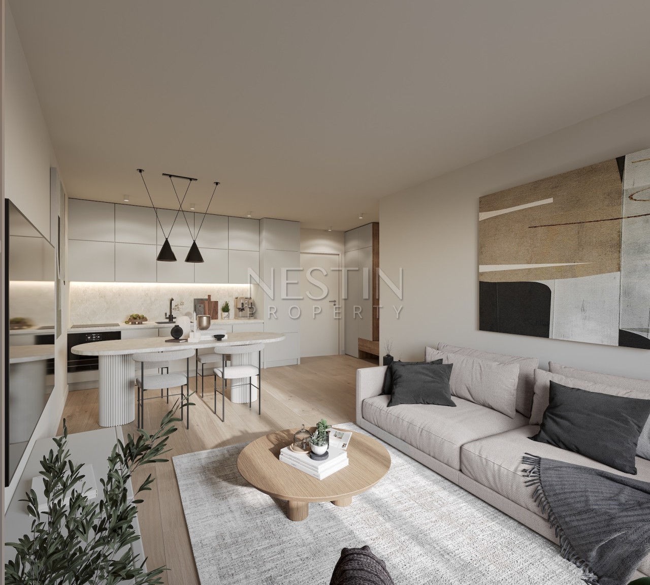 Новый ЖК на стадии строительства в городе Мерсин в районе Томюк в 150 м от Средиземного моря фото 22