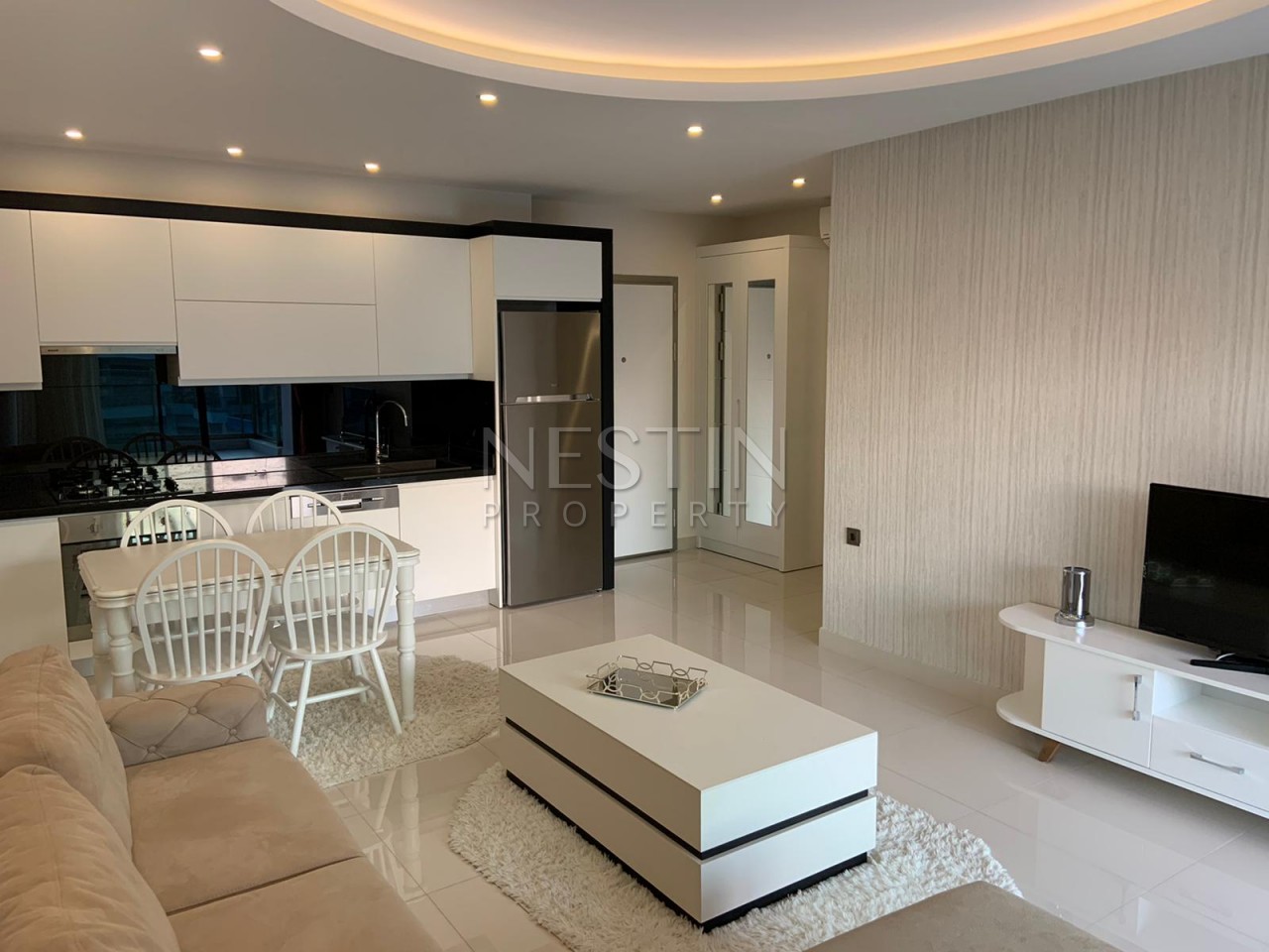 Квартира 1+1 в элитном комплексе у моря в Каргыджаке фото 19