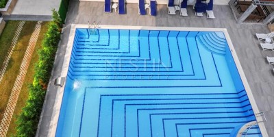 Квартира 1+1 с прямым видом на море в комплексе Люкс в Махмутларе фото 5