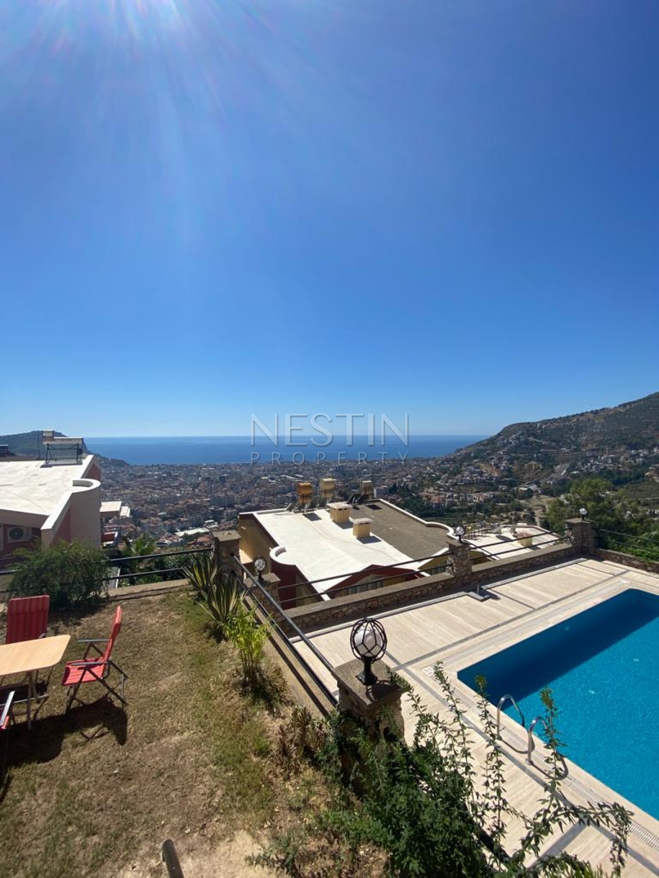 Квартира 2+1 в районе Бекташ в центре города Аланья с видом на горы и море фото 17