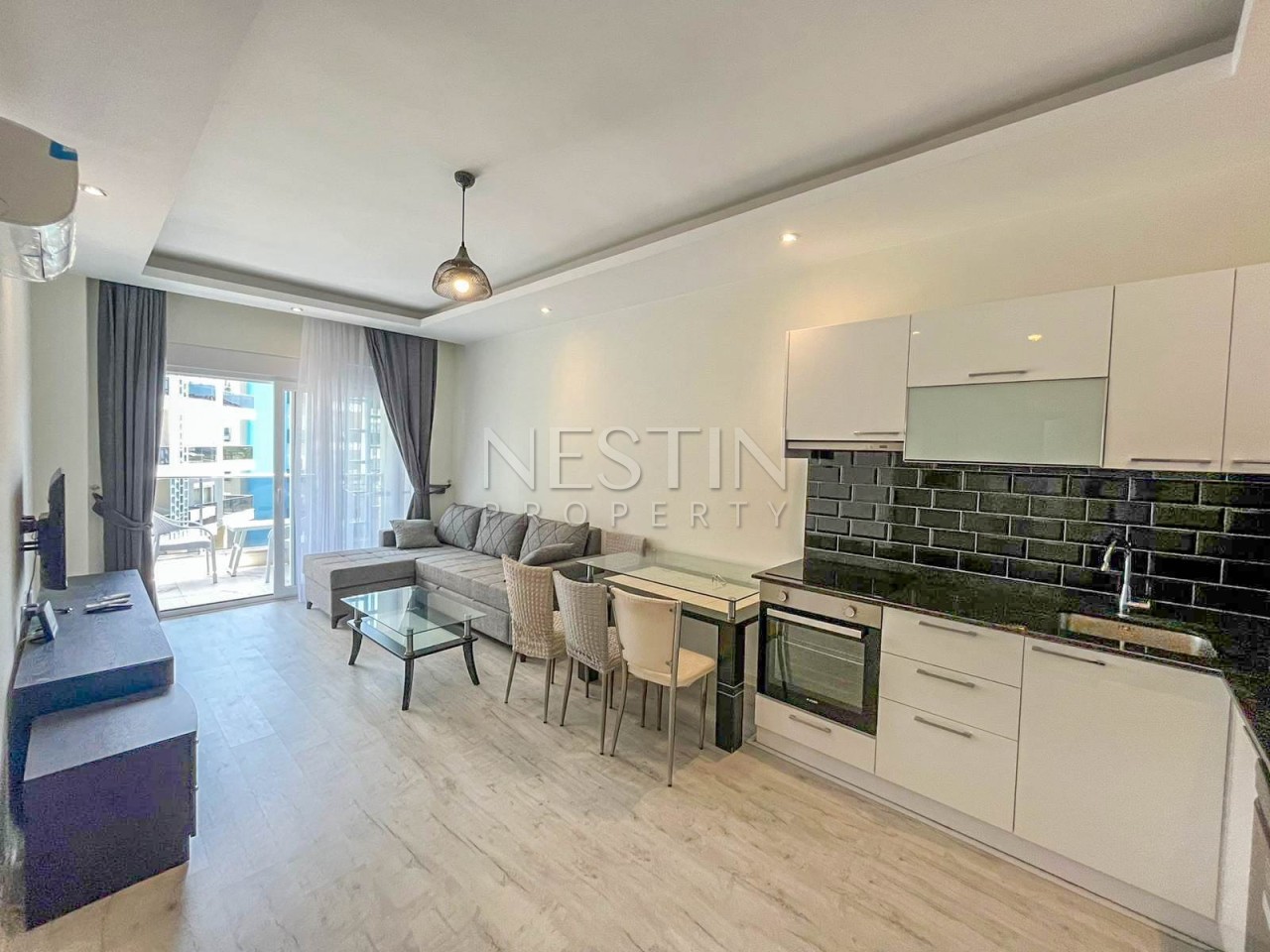 Квартира 1+1 в районе Кестель в 300 м от Средиземного моря фото 3