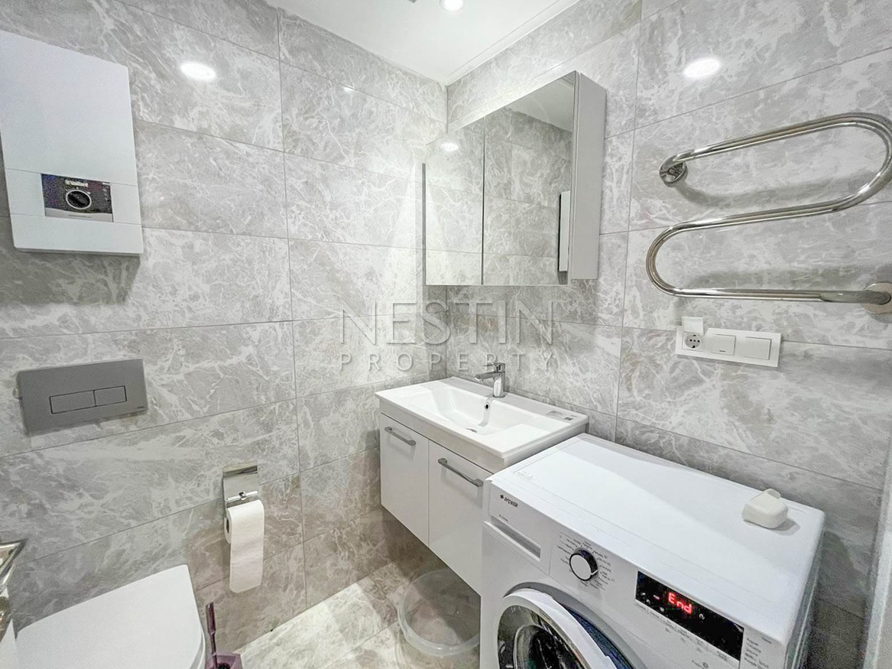 Квартира 1+1 в районе Кестель в 300 м от Средиземного моря фото 13