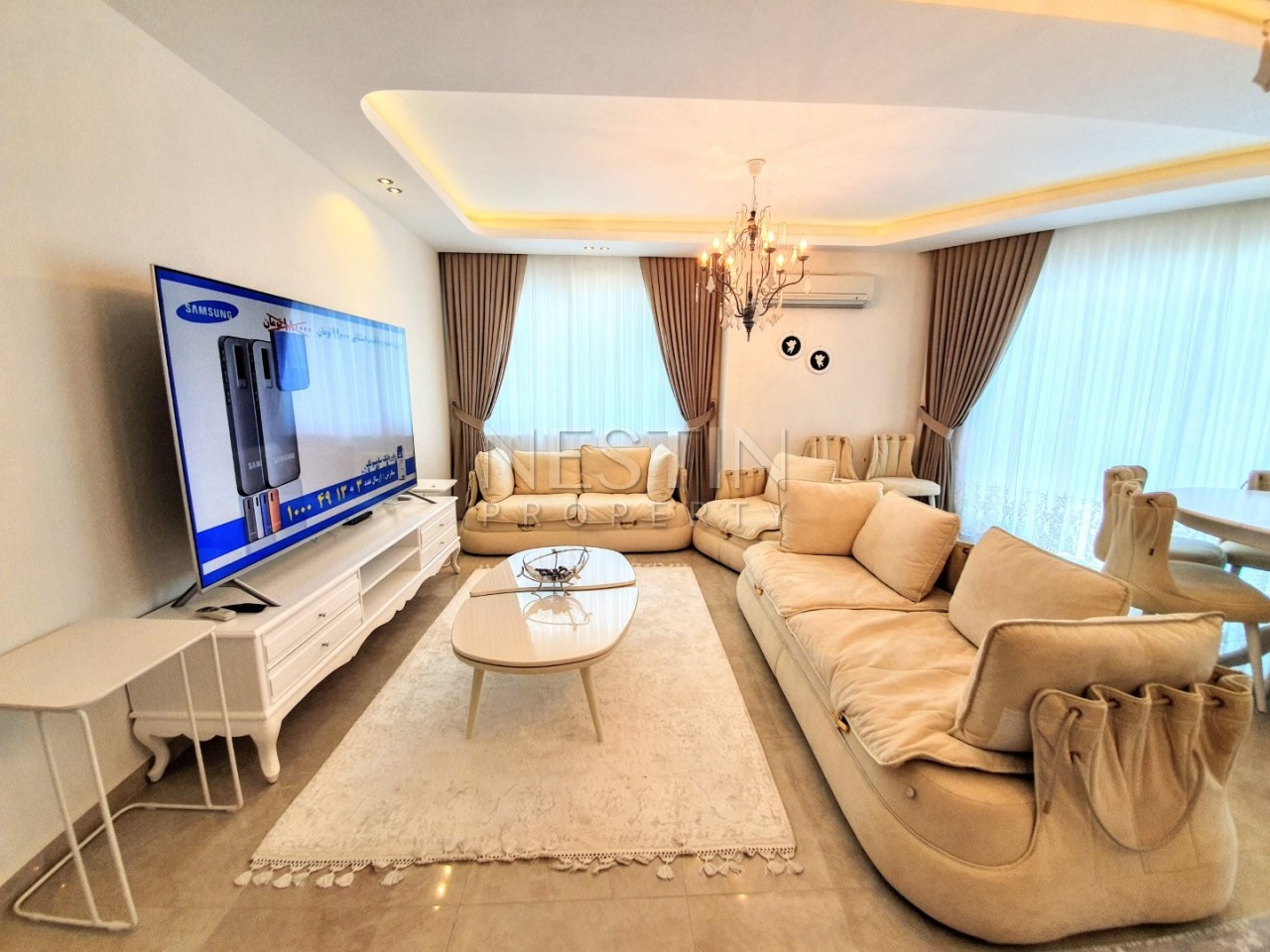 Большая квартира 3+1 с мебелью в центре Махмутлара фото 13