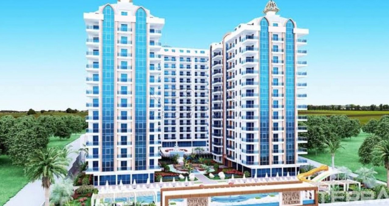 Элитная большая квартира 1+1 в комплексе Люкс в Махмутларе фото 1