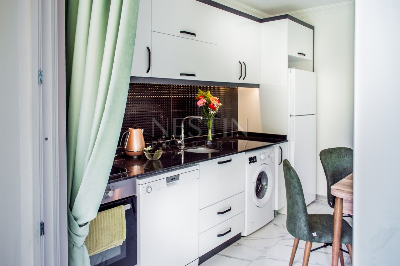 Квартира 1+0 в районе Авсаллар в 1000 м от Средиземного моря фото 4