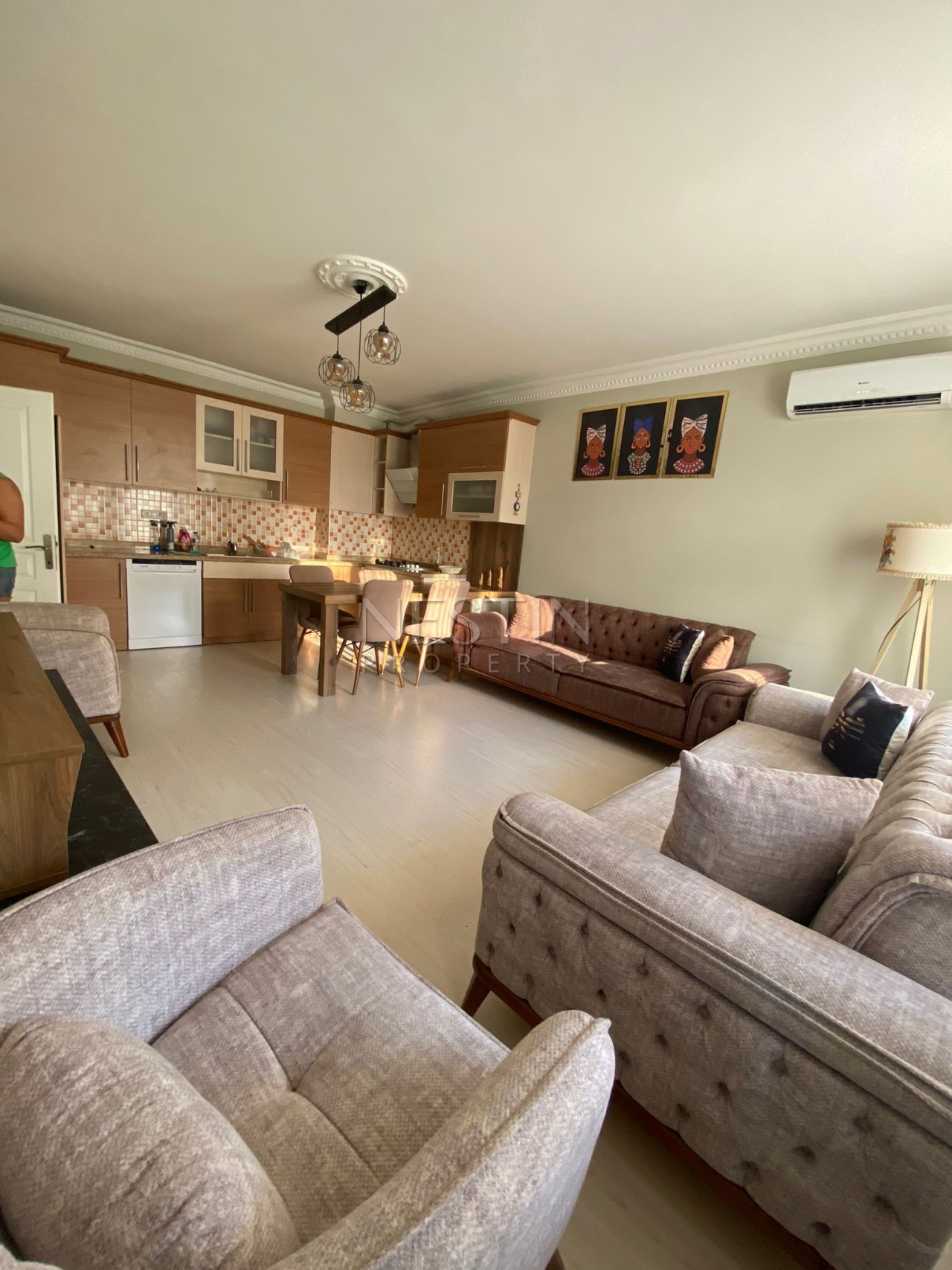 Квартира 2+1 в центре города Аланья в 650 м от Средиземного моря фото 3