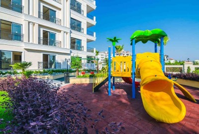 Квартира 2+1 в элитном комплексе в центре Аланьи с видом на море фото 4