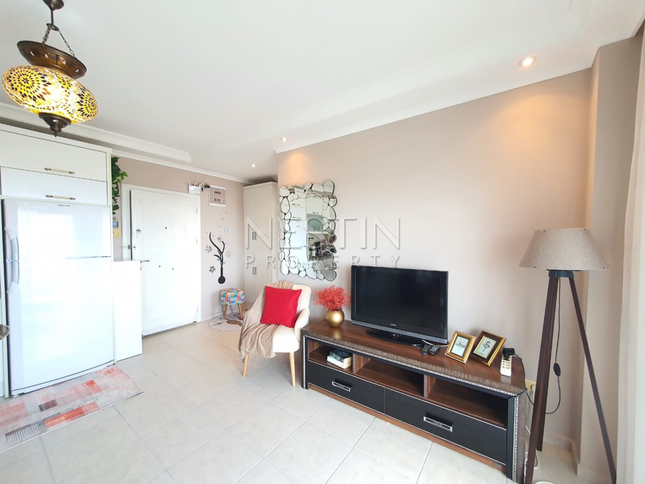 Квартира 1+1 в районе Джикджилли с видом на море и горы фото 6