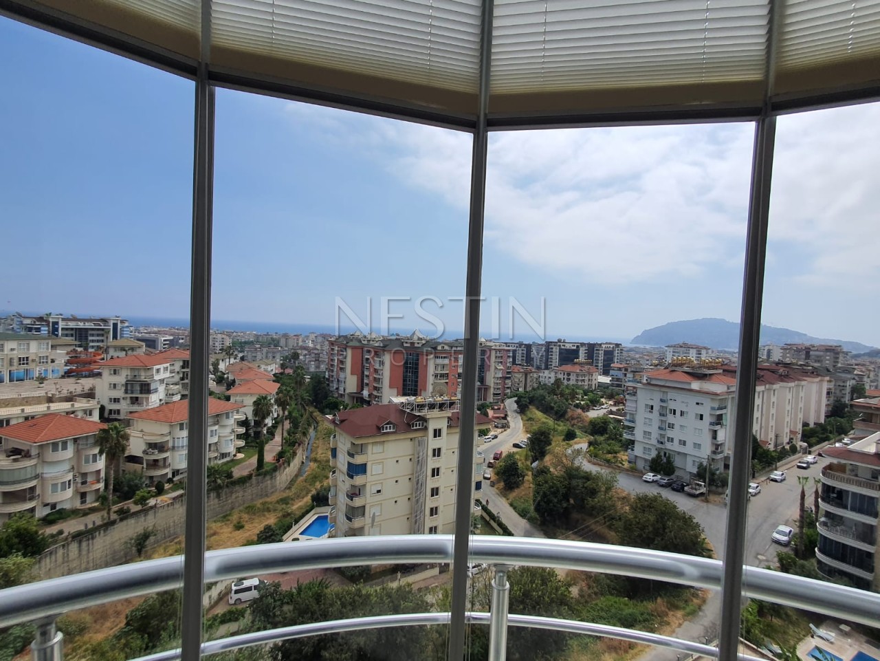 Квартира 1+1 в районе Джикджилли с видом на море и горы фото 14