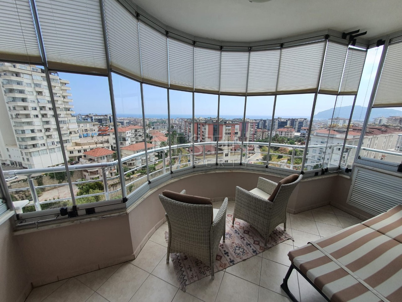 Квартира 1+1 в районе Джикджилли с видом на море и горы фото 15