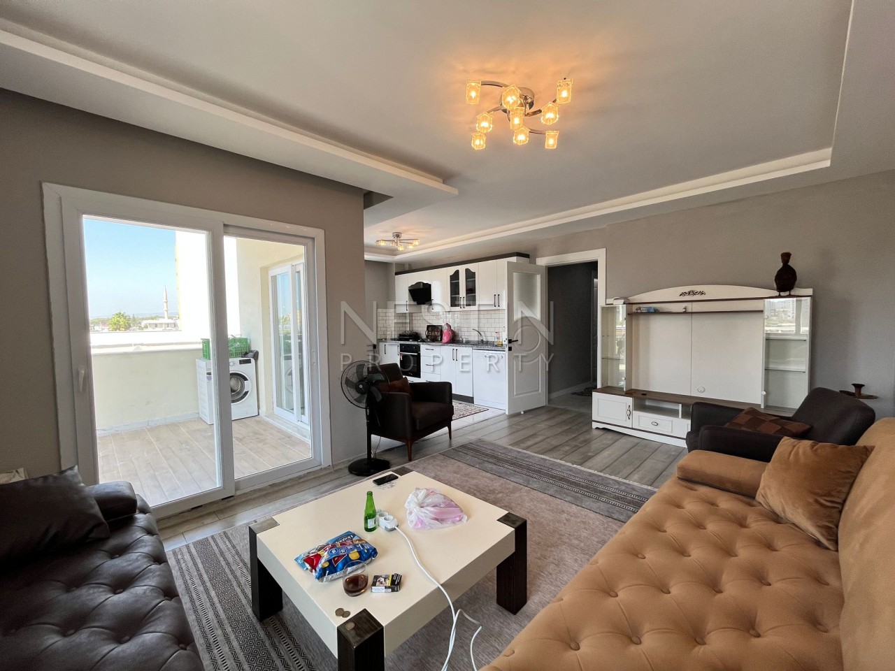 Квартира 3+1 в районе Арпачбахшиш города Мерсин в 450 м от Средиземного моря фото 6