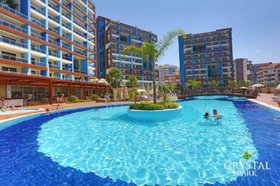 Квартира 1+1 в районе Джикджилли в 500 м от Средиземного моря фото 1