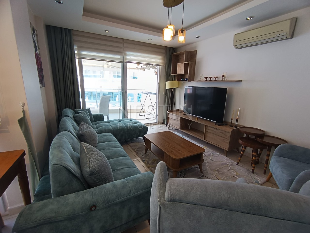 Квартира 1+1 в районе Джикджилли в 800 м от Средиземного моря фото 5