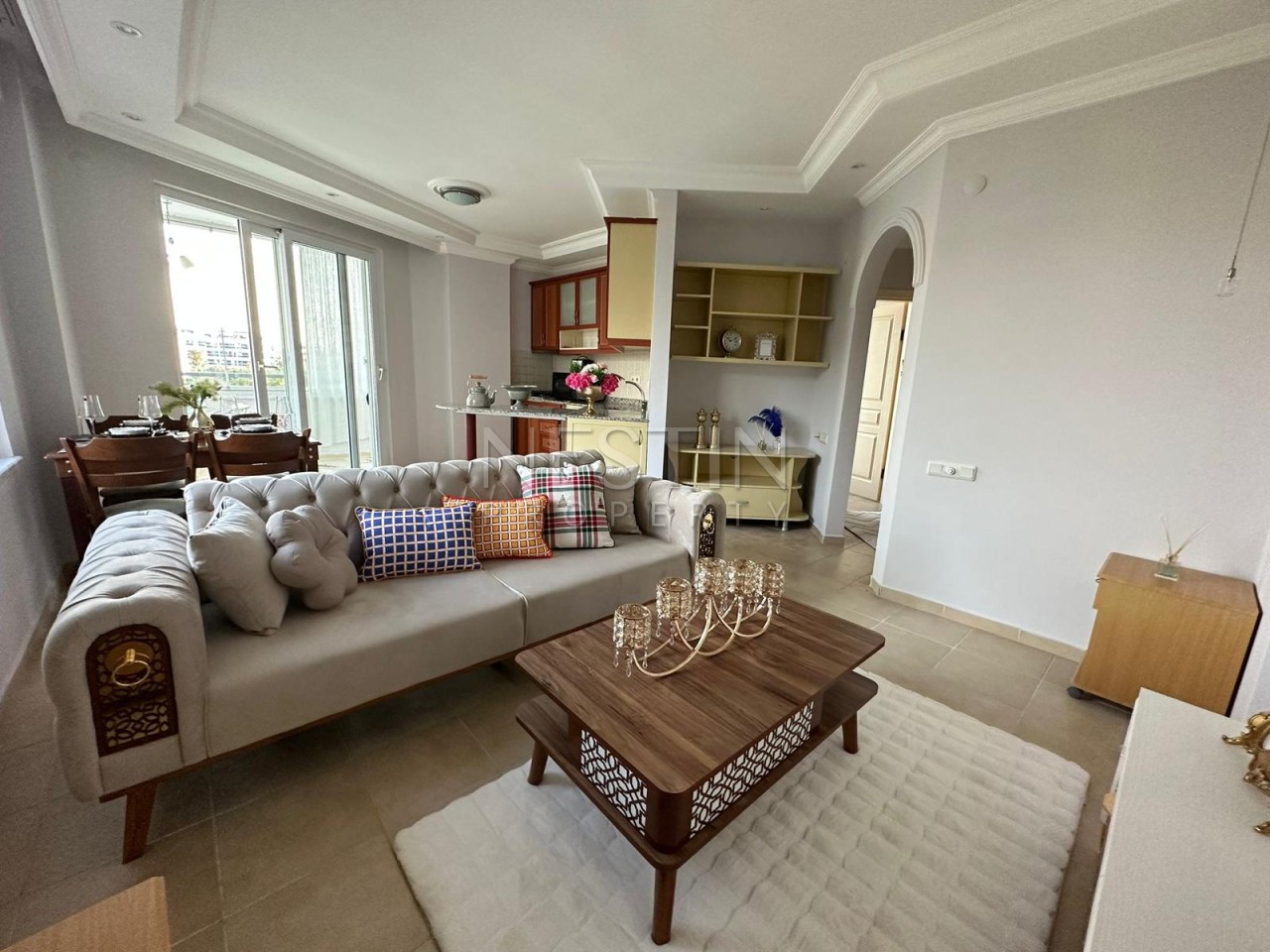 Квартира 1+1 в районе Тосмур в 500 м от Средиземного моря фото 9