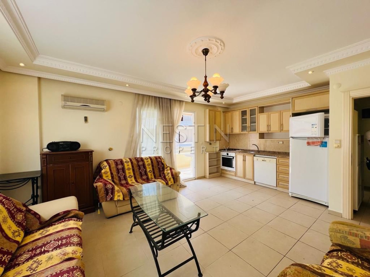 Квартира 2+1 в центре города Аланья в 800 м от Средиземного моря фото 3