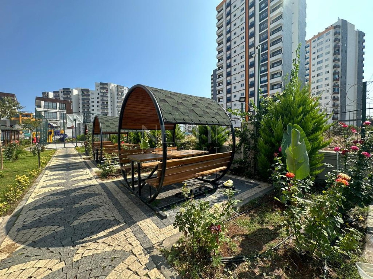 Квартира 1+1 в районе Арпачбахшиш города Мерсин в 200 м от Средиземного моря фото 21