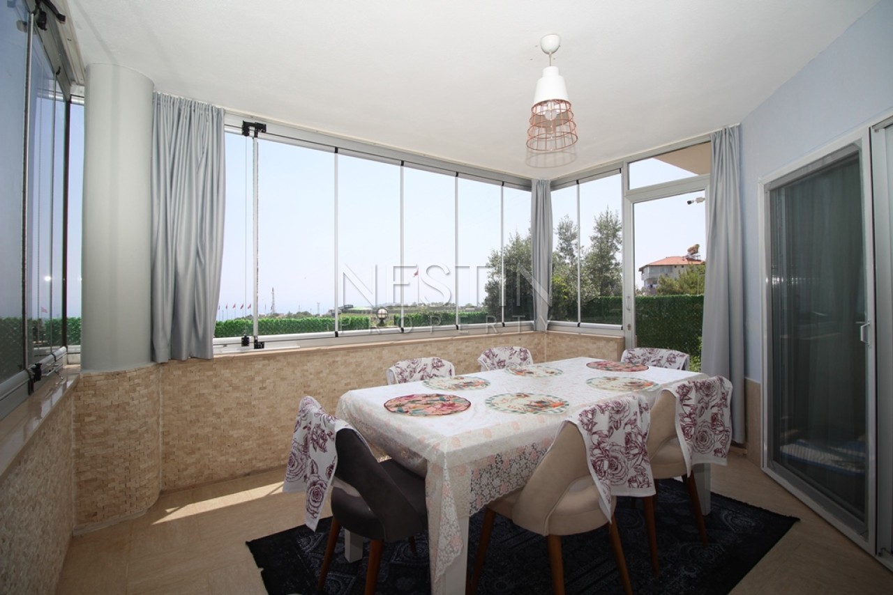 Вилла 3+1 в центре города Аланья в районе Бекташ с видом на море фото 21