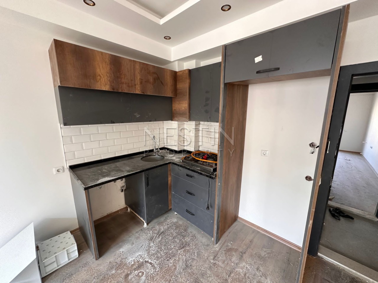 Квартира 1+1 в городе Мерсин район Томюк в 250 м от Средиземного моря фото 3