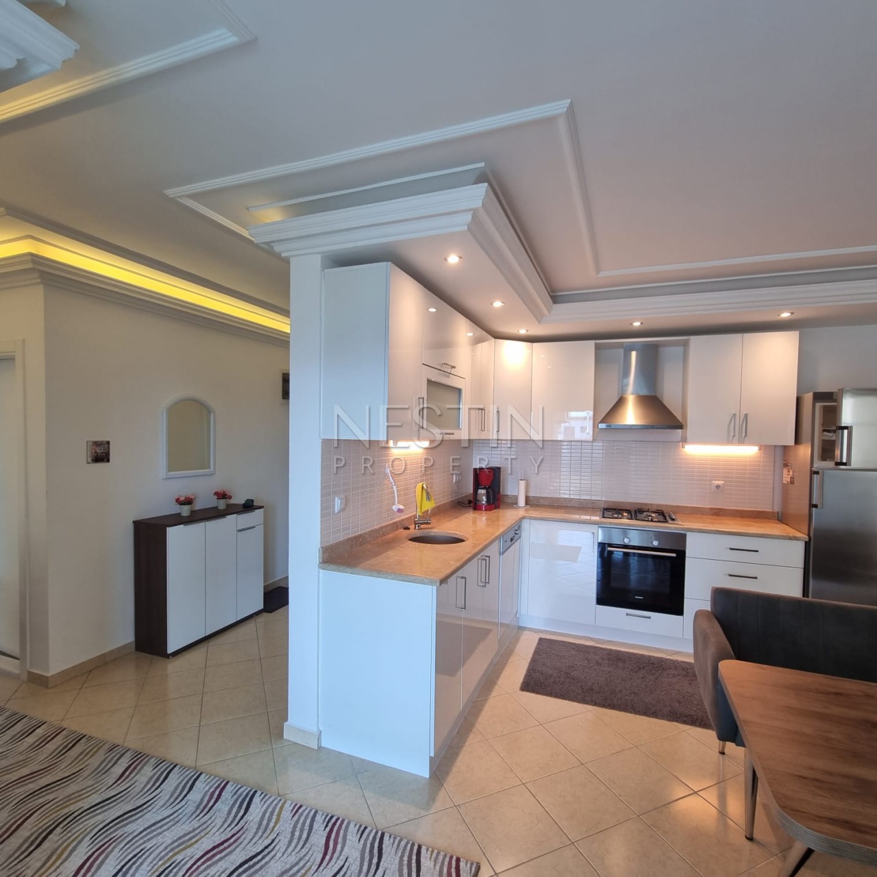 Квартира 2+1 в районе Джикджилли в 900 м от Средиземного моря фото 2