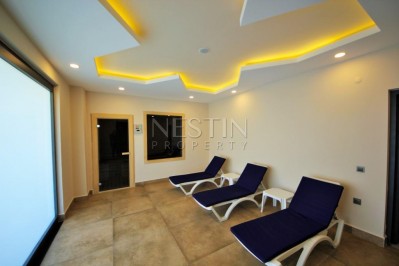 Квартира 1+1 с панорамным видом на море в новом комплексе в Махмутларе фото 7