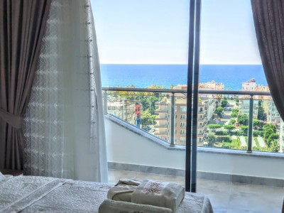 Квартиры 1+1 с мебелью в самом центре Махмутлара, вид на море фото 18